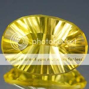 Concave Cut 7.40 Ct. Natural Yellow Flourite Unheated Gemstone - See All My Mew Items