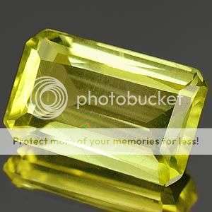 5.64Ct. Octagon Cut 100% Natural Yellow Lemon Quartz  - SEE ALL MY NEW ITEMS