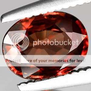 ***1.24 Ct. Sparkling Flawless Natural Imperial Red Zircon Gemstone - SEE ALL MY NEW ITEMS