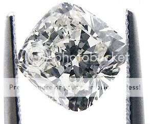 AAA 7.40 CTS (1pcs) Cushion Cut 10mm Diamond simulant - SHIPPING WITHIN SOUTH AFRICA