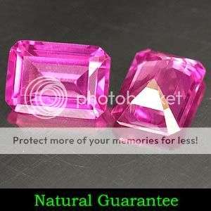 AAA 2.27 Ct**2pcs** Matching Pair Flawless Natural Pink Topaz Gemstones - SHIPPED WITHIN S. AFRICA