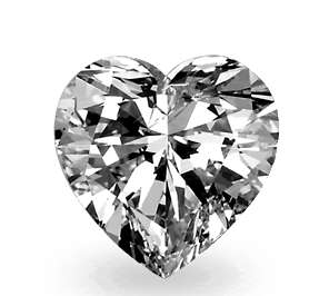 FLAWLESS! 3.20CTS HEART Cut 8mm Diamond simulate - FINEST AFFORDABLE DIAMOND SIMULATE