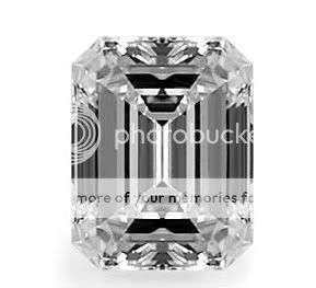 5.60Cts*(2Pcs)* EMERALD Cut AAAAA 8X6mm Diamond simulant PAIR - FINEST AFFORDABLE DIAMOND SIMULATE