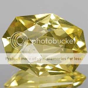 10.87 Ct. Astonishing Cut Flawless Natural Yellow Lemon Quartz  - Stunning Fancy Cut