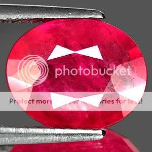 AAA 3.70Ct. Stunning Natural Oval Red Pink Ruby Gemstone - Exact Photos taken of stone!