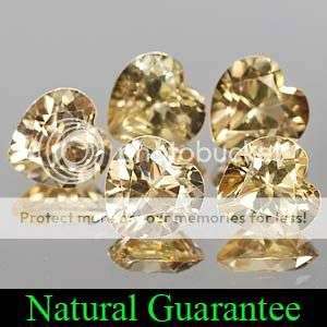 AAA 7.96 Cts.**5 Pcs.** Twinkling Natural Champagne Topaz LOT - Winner Receives 5 Pieces!