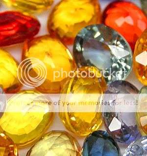 AAA 7.15ct**29 Pieces Mixed-colour Sapphire 4x3mm OVAL LOT! - Superb for Jewellery making!