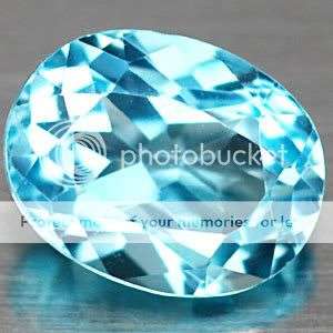 2.65ct.**Supreme AAA Swiss Blue Natural Topaz World Classic Gemstone