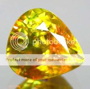1.63ct.Rare AAA Madagascar Fiery Sphene Titanite Gemstone - 100% Natural Sphene!