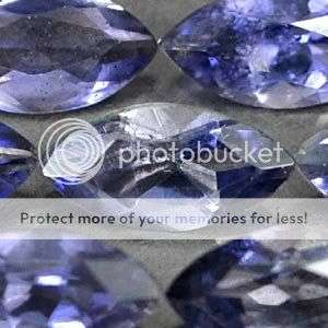 VVS**2.00 Cts.(10 Pcs) Natural Violet Blue Iolite Gemstone LOT! - 100% Money Back Guarantee!