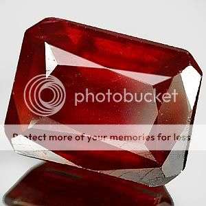 2.34 Ct. Stunning 100% Natural Top Blood Red Ruby Gemstone - Exact Photos taken of stone!