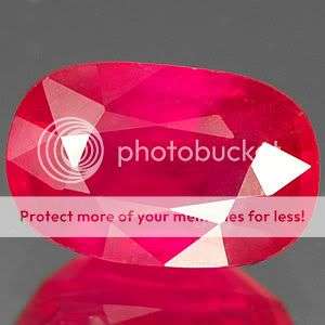 AAA 2.53 Ct. Stunning Natural Oval Red Pink Ruby Gemstone - Exact Photos taken of stone!