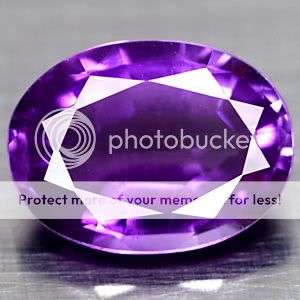 FLAWLESS! 0.99Cts. Oval Cut Top Purple Amethyst Gemstone - Exact Photos Of Gemstone!