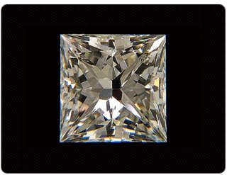 FLAWLESS! 4.20Cts*( 1Pc)* Princess Cut 8mm Diamond Simulate - FINEST AFFORDABLE DIAMOND SIMULATE