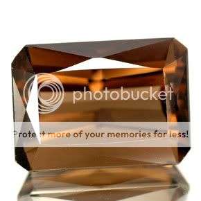 7.59ct VVS Scissor Cut Natural SMOKY QUARTZ  - 100% Natural Earth Mined!