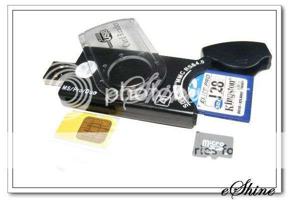 ALL IN ONE USB Sim Card & Memory Card Reader