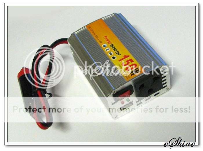 150W 12V to 220V Auto Car Inverter Power Supply Adaptor