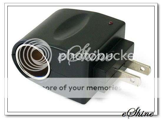 US AC 110/220V to DC 12V Power Converter Car Charger