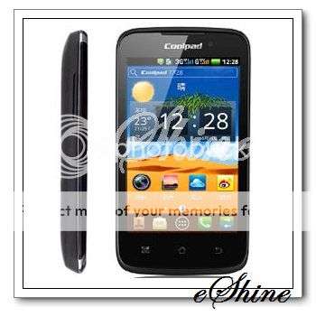Coolpad 4" Capacitive Android 4.0 Dual Core Dual SIM 3G Smartphone