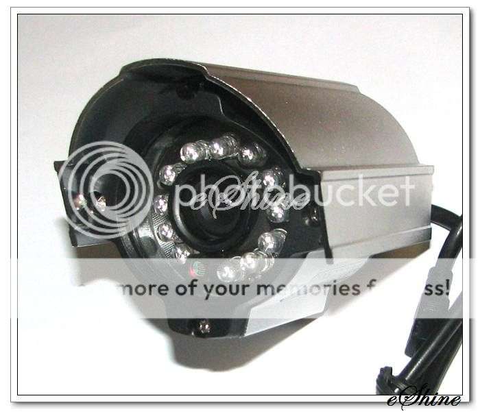 Outdoor Surveillance Security CCTV Camera 3.6mm Lens 12 LEDs