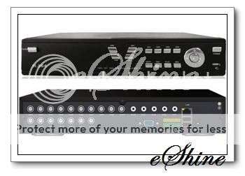 16 CH Channel H.264 CCTV Security Surveillance DVR + Mouse & Remote