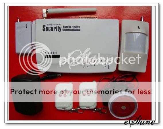 GSM Remote Control Wireless Home & Office Security Alarm System