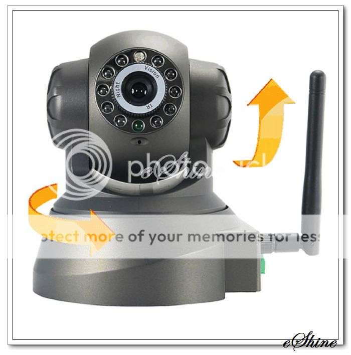 Professional Security Remote Wireless IP WiFi SPY Audio CCTV Camera