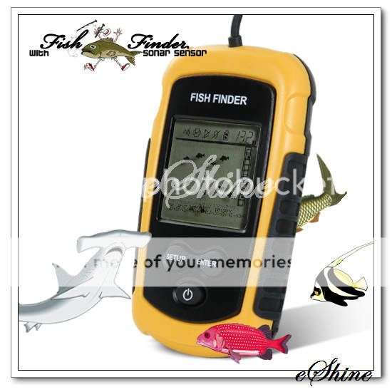 100M FISHFINDER Portable Sonar Sensor Fish Finder