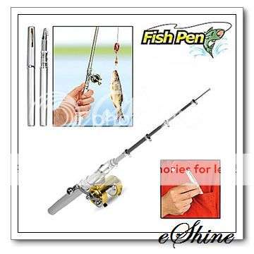 Mini Fishing Rod Pen Kit Fits In Your Pocket