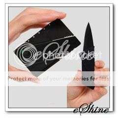 Sinclair Card Folding Pocket Razor Sharp Knife Safety Security Protection