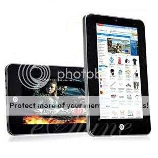 Local Stock - New Slim Design WiFi 7" Touch Screen TFT LCD Google Android 2.2 Tablet PC