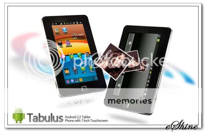 New 7" Inch Google Android 2.2 Tablet GSM Cellphone Laptop UMPC Wifi MID Touch Screen
