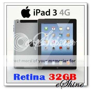 Genuine APPLE iPad 3 32GB 4G & WiFi Retina