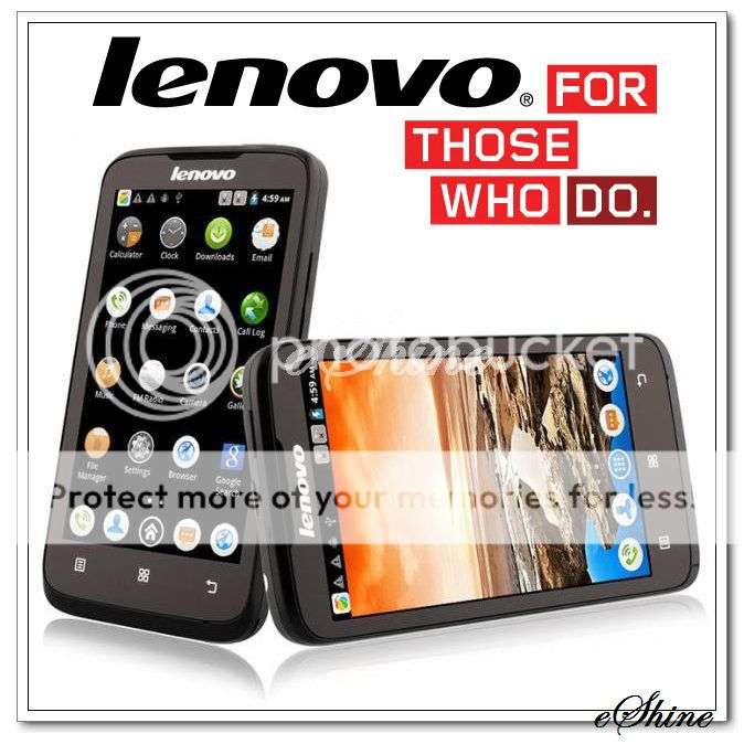 Hot Lenovo A316 4inch Capacitive Android Dual Core 3G Smartphone