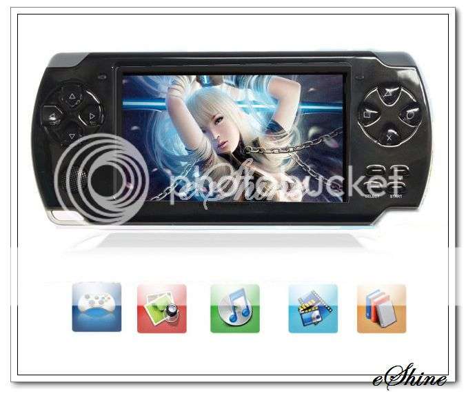 4.3" Multimedia Player Game Console Ebook Mp3 Mp4 Mp5 Player