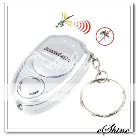 Keychain Ultrasonic Mosquito Repeller Insect Repellent