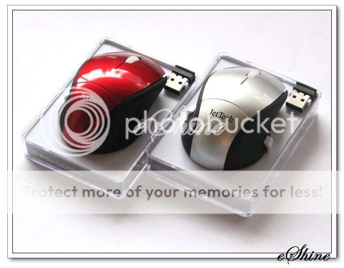 Mini 2.4G 10M USB Wireless Optical Mouse for PC Laptop