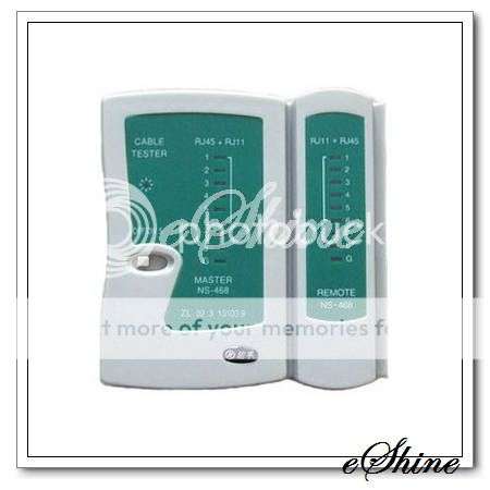 RJ45 RJ11 CAT5 UTP NETWORK LAN CABLE TESTER
