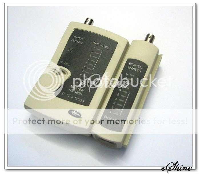 BNC RJ45 Network Cable Tester