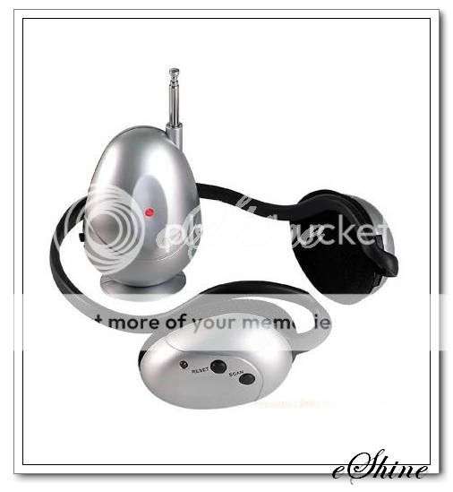 Mini Rear-Wear Cordless Headphone