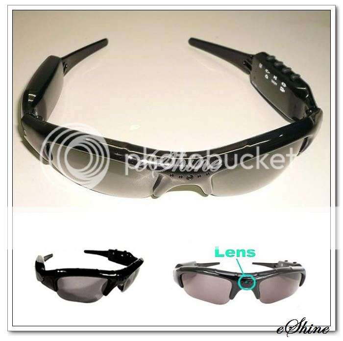 Mini DVR Spy Sun Glasses Camera Video Recorder 720x480