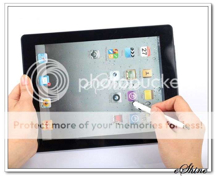 2 in 1 Stylus for iPhone, iPad, HTC & All Capacitive Touch Screen Devices