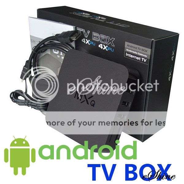 MXQ S805 Quad-Core Android 4.4 Smart TV Box Media Player 1080P
