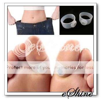 Silicone Magnetic Toe Rings - Lose Weight & Keep Slim - Revolutionary!