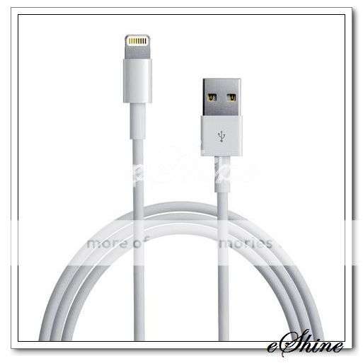 8 Pin Lightning to USB DATA SYNC - CHARGER CABLE for Apple iPhone 5