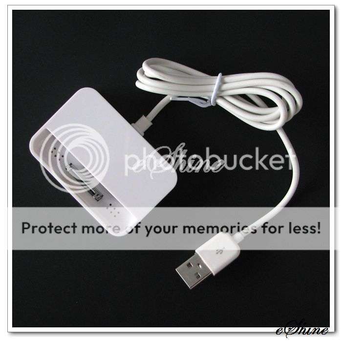 USB Data Idock For iphone 4 (Sync/Charger)