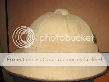 Khaki pith Helmet