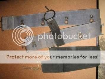 Police webbing belts