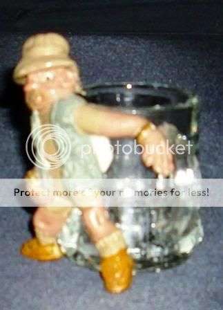 Tot Glass With Boer Farmer