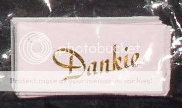 50 Dankie tie on tags